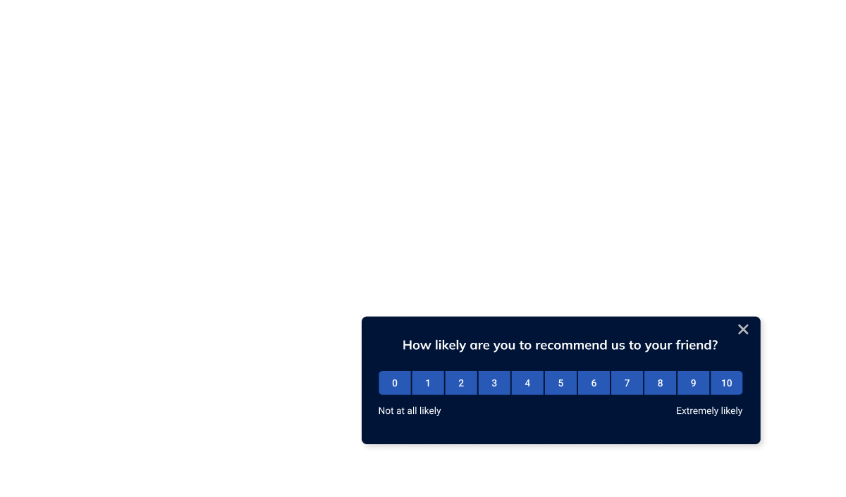 NPS & CSAT carousel